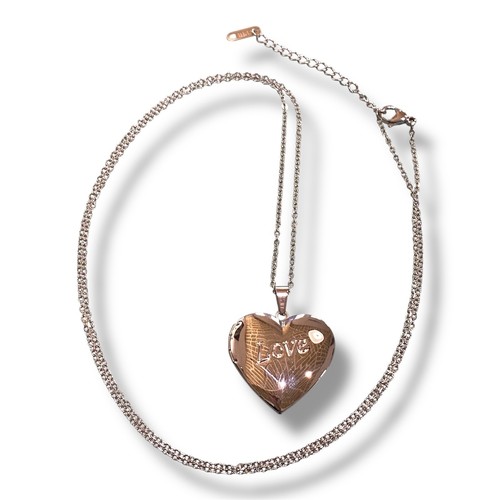 Portafoto collana cuore in - portafoto,