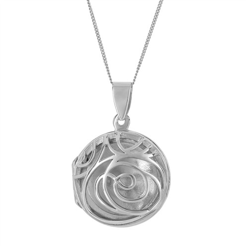 Silverly collana medaglione - collana,