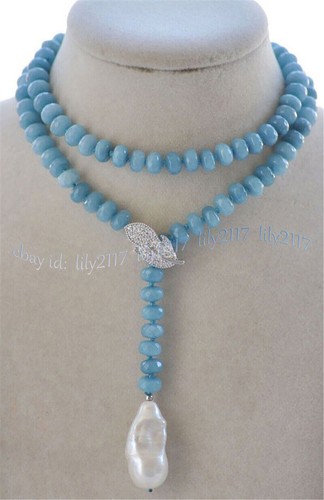 Collana con ciondolo perle