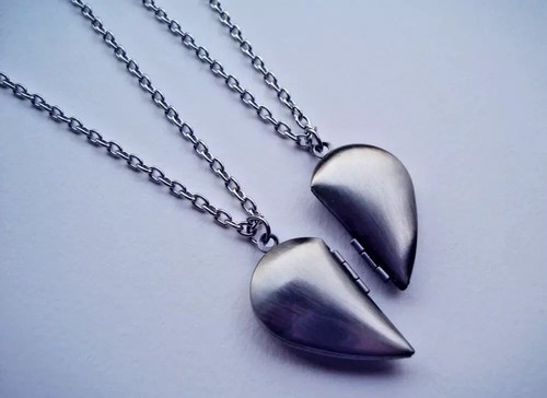 Collana donna portafoto cuore - donna,