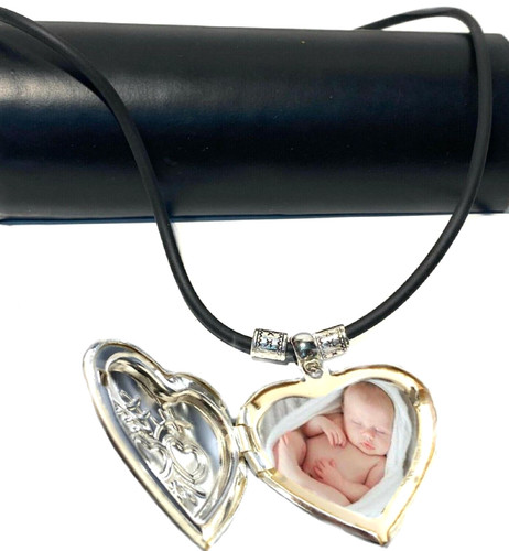 Collana con ciondolo portafoto
