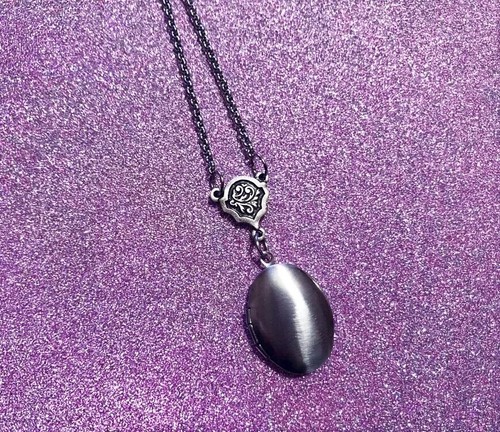 Collana donna portafoto - portafoto, ovale