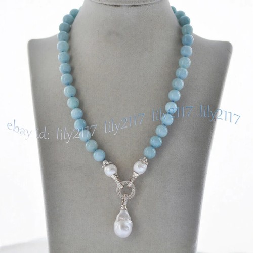Collana con ciondolo perle