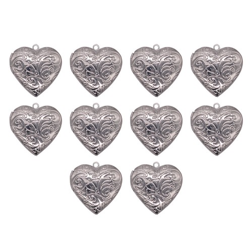 10pz ciondolo collana cornice - ciondolo,