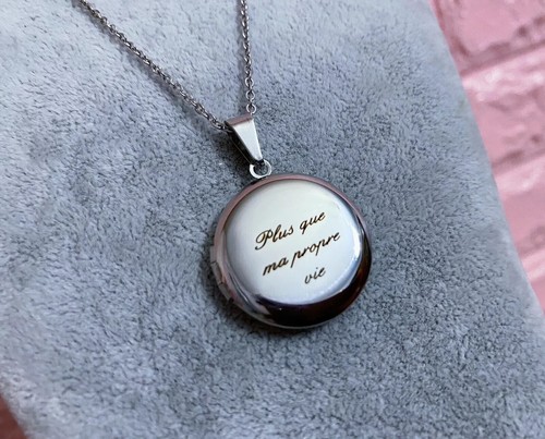 Collana donna portafoto - collana,