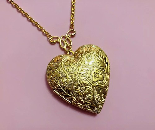 Collana donna portafoto cuore - donna,